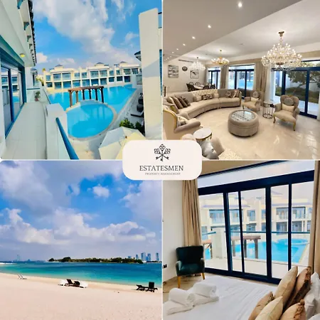 Estatesmen Palm Jumeirah Luxury Family Friendly Villa Dubai Exterior photo